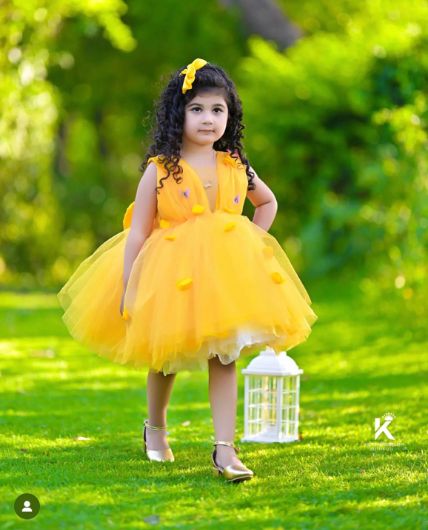 Little yellow dress best sale