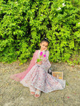 THE ARZ FLOWER GHARARA SET