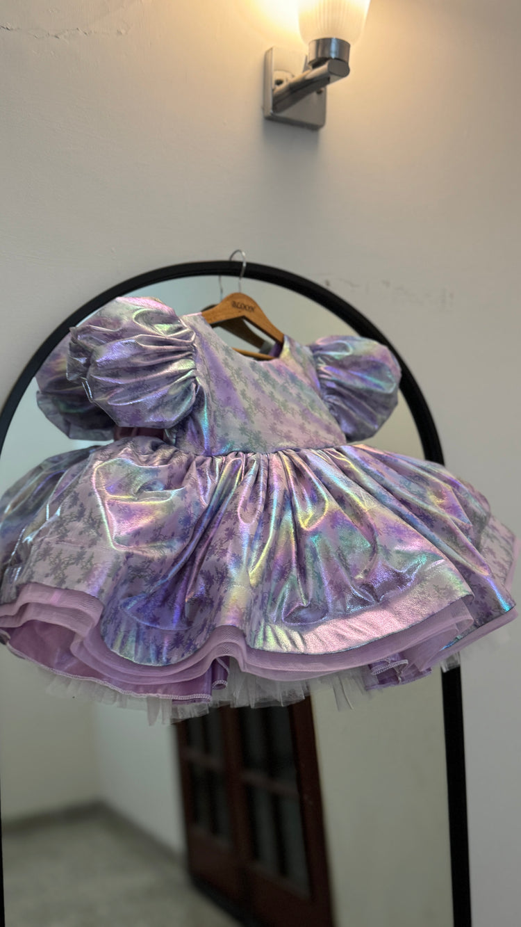 Lilac Gradient Dress