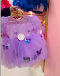 Lilac Butterfly Frock