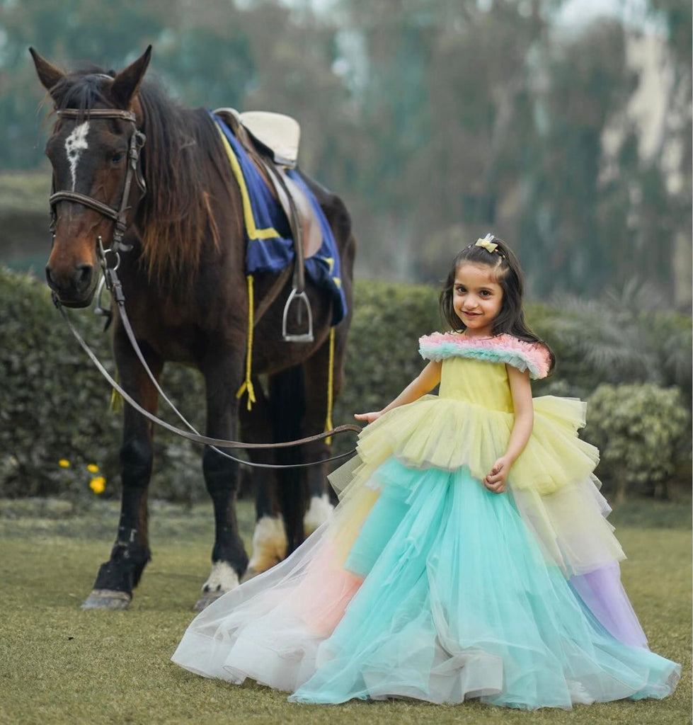 HOORIE RAINBOW DRESS