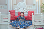 The Shehernaaz Lehenga Set (Navy Blue) sale