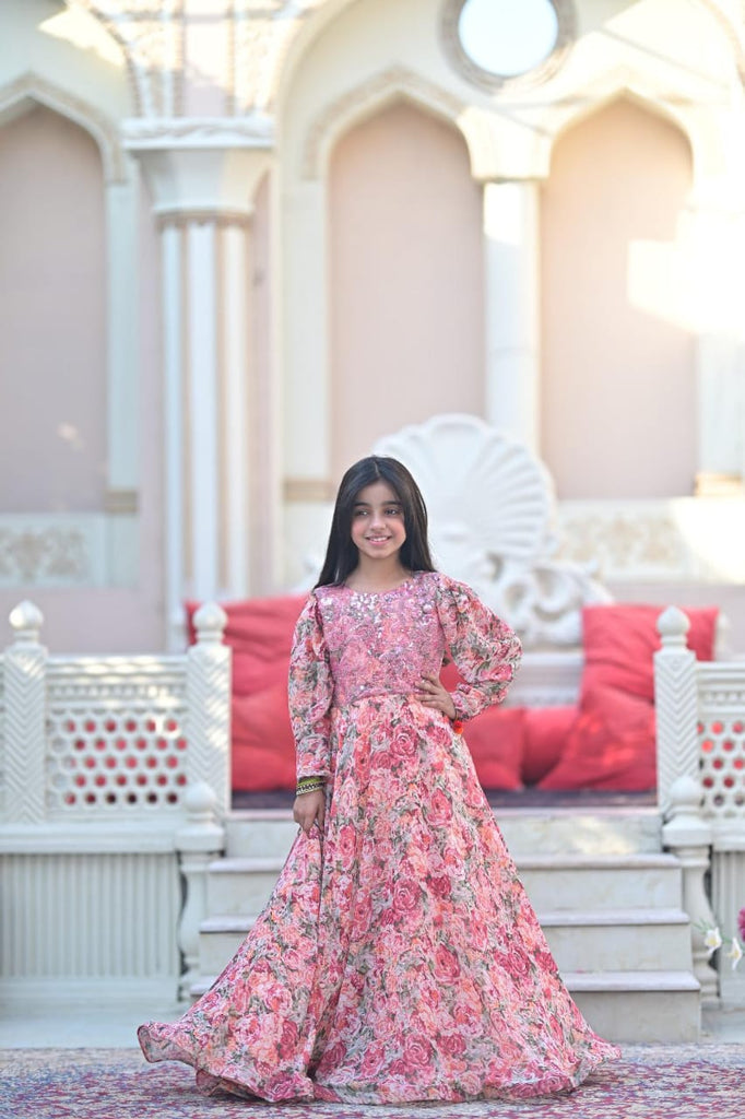 The Gahraiyan Pink Maxi