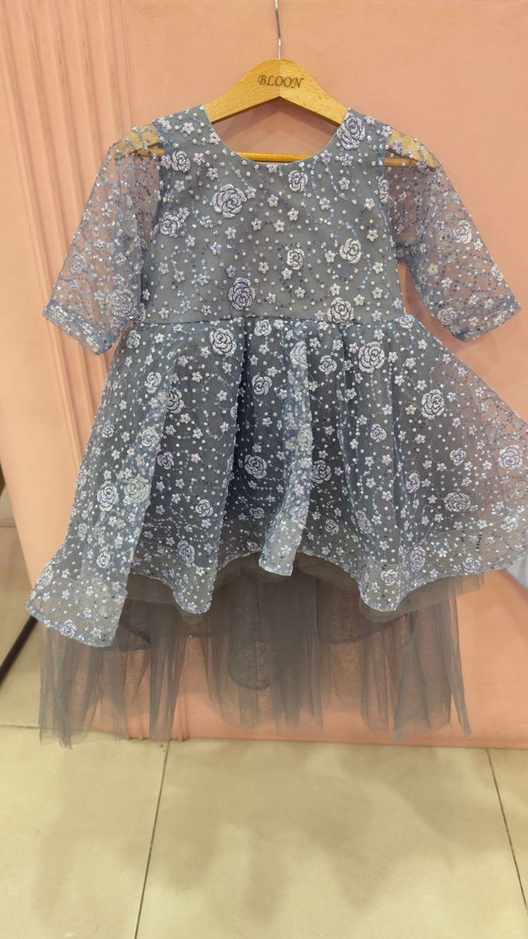 Pinwheel Galaxy Frock (grey)