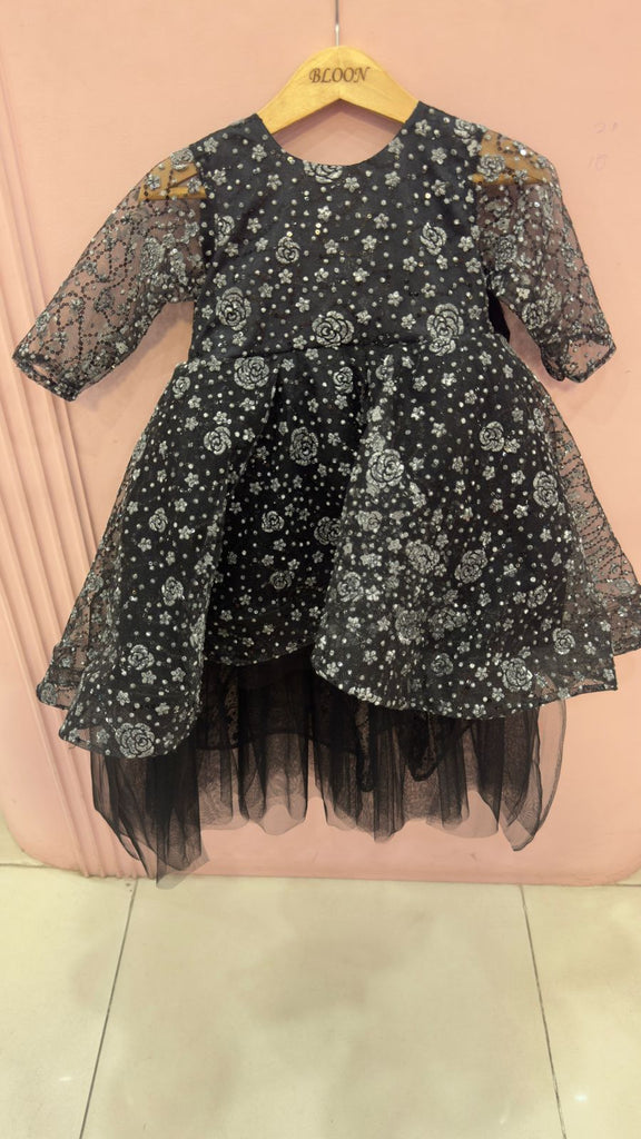 Pinwheel Galaxy Frock (Black)