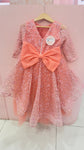 Pinwheel Galaxy Frock (peach)