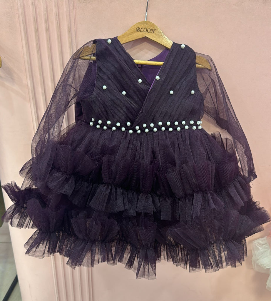 Swan princess Dress plum