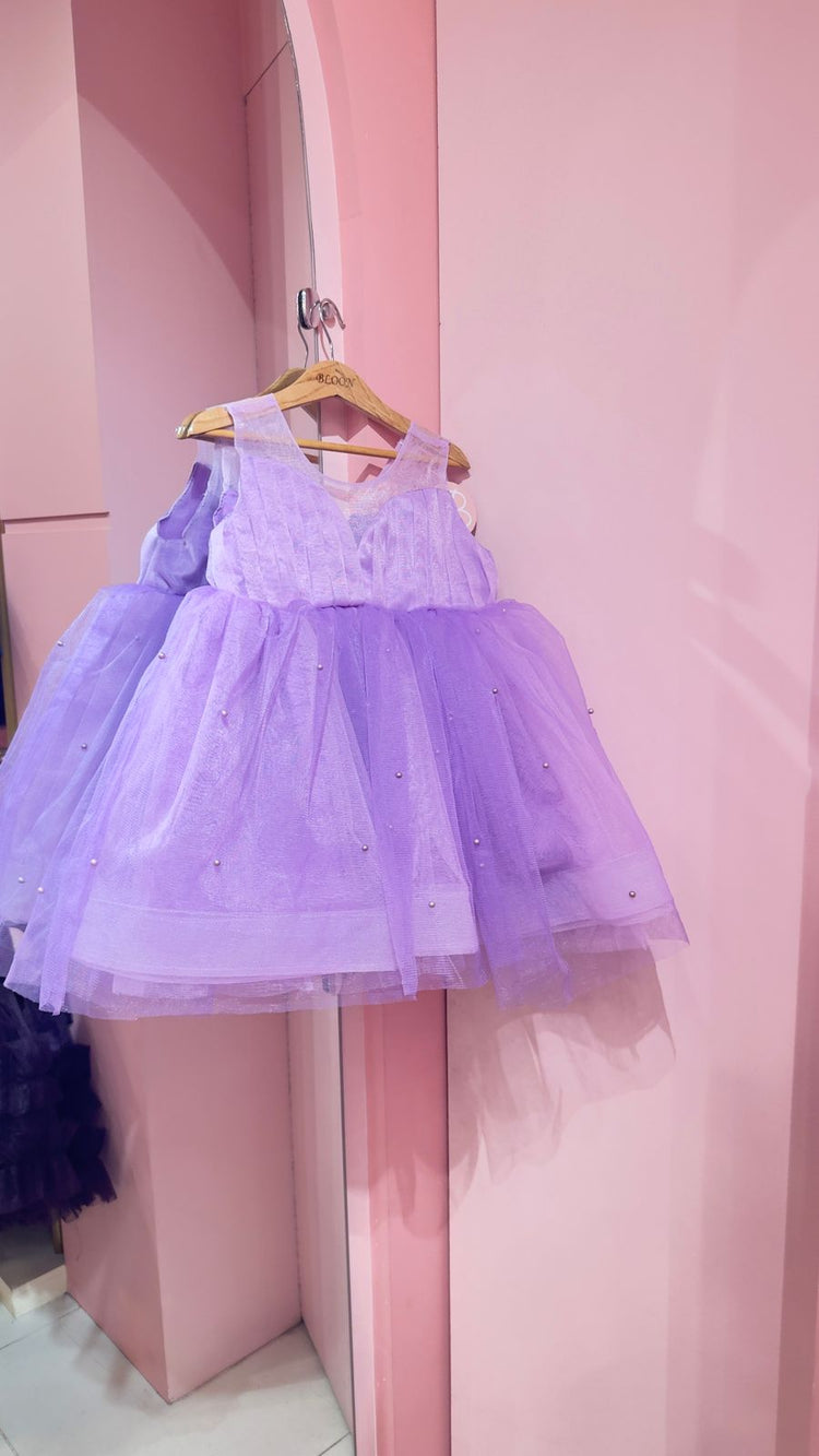 Lilac Night Frock