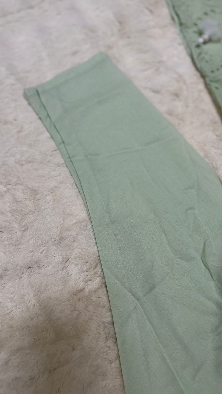 kherad trouser pistachio set