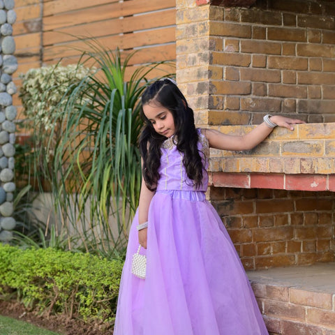 Amaya Lilac lehenga set