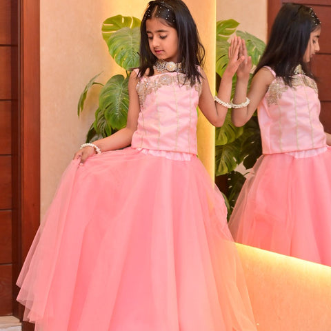 Amaya pink lehenga set