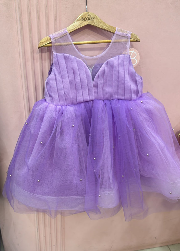 Lilac Night Frock